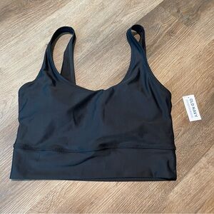 NWT Old Navy Black Swim Top Size Medium